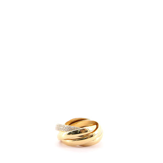 Tiffany & Co. Paloma's Melody 5 Band 18K Yellow Gold and Diamonds Ring