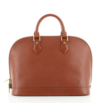 Louis Vuitton Vintage Alma Handbag Epi Leather PM