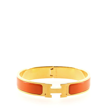 Hermes Clic H Bracelet Enamel Narrow