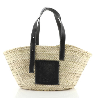 Loewe Basket Tote Raffia Medium