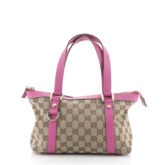 Gucci Abbey Tote GG Canvas Small