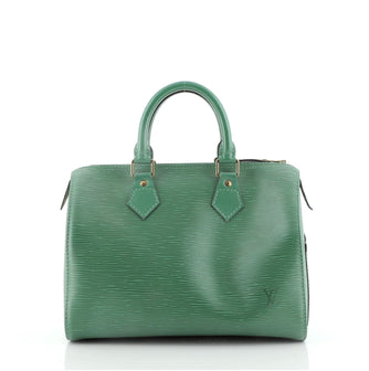 Louis Vuitton Speedy Handbag Epi Leather 25