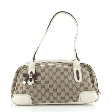 Gucci Princy Boston Bag GG Canvas Small