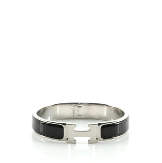 Hermes Clic H Bracelet Enamel Narrow