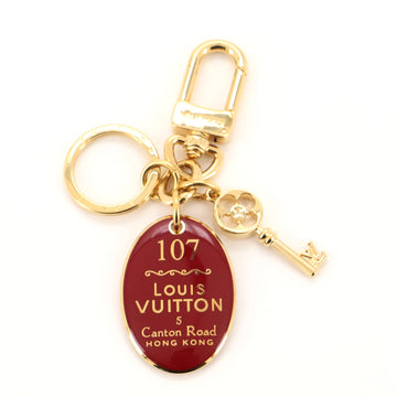 Louis Vuitton Maison Bag Charm and Key Holder Metal and Enamel