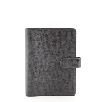 Louis Vuitton Ring Agenda Cover Taiga Leather MM