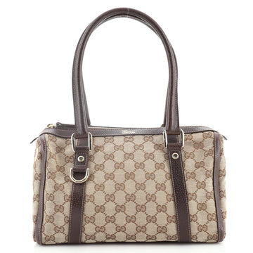 Gucci Abbey Boston Bag GG Canvas Small