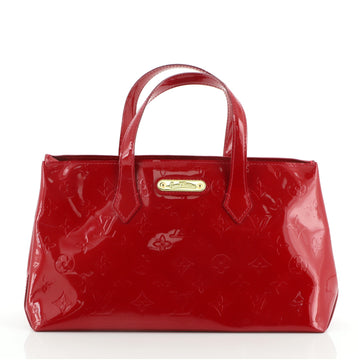 Louis Vuitton Wilshire Handbag Monogram Vernis PM