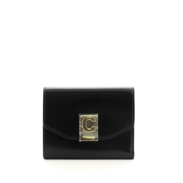 Celine C Flap Wallet Leather Small