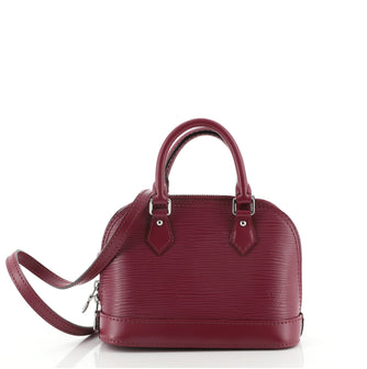 Louis Vuitton Alma Handbag Epi Leather Nano