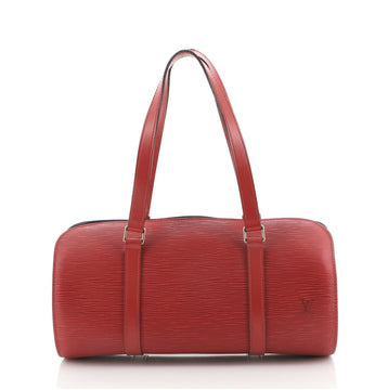 Louis Vuitton Soufflot Handbag Epi Leather