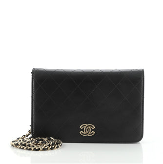 Chanel Wallet on Chain Quilted Lambskin