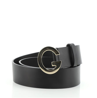 Gucci G Belt Leather Wide
