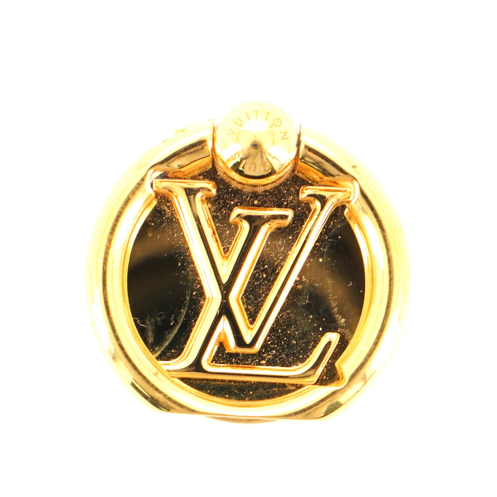 Sold at Auction: Louis Vuitton Gold-Tone Louise Phone Ring