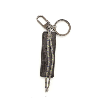 Louis Vuitton Fluo Tab Bag Charm and Key Holder Limited Edition Monogram Glaze Eclipse Canvas