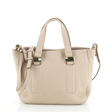Salvatore Ferragamo Convertible Tote Leather Small