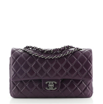 Classic Double Flap Bag Quilted Lambskin Medium