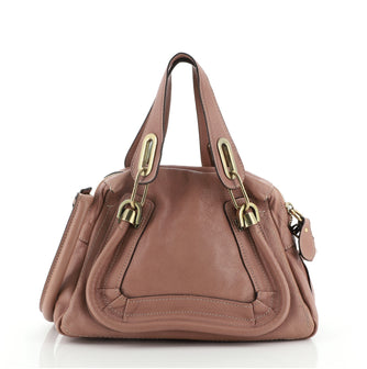 Chloe Paraty Top Handle Bag Leather Small