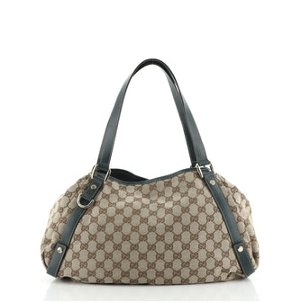 Gucci Abbey Shoulder Bag GG Canvas Medium