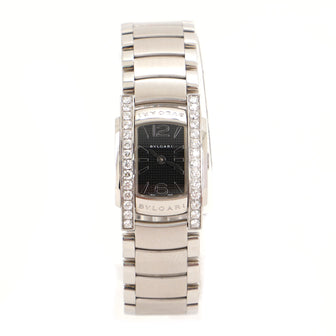 Assioma D Quartz Watch Stainless Steel with Diamond Bezel 18