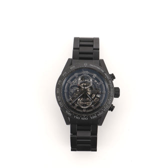 Tag Heuer Carrera Calibre Heuer 01 Chronograph Automatic Watch Ceramic 45