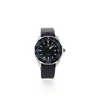 Tag Heuer Aquaracer 300M Quartz Watch Watch Stainless Steel and Rubber 45