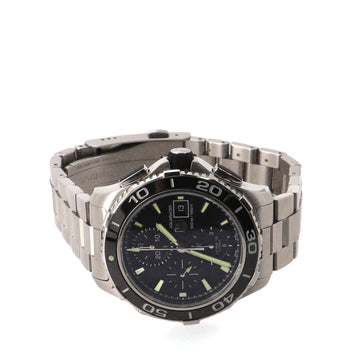 Aquaracer 500M Calibre 16 Chronograph Automatic Watch Stainless Steel 43