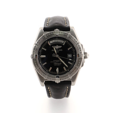 Breitling Navitimer Chronograph Limited Edition Automatic Watch Watch Stainless Steel and Leather 43