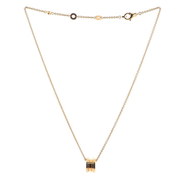 Bvlgari B.Zero1 Pendant Necklace 18K Rose Gold