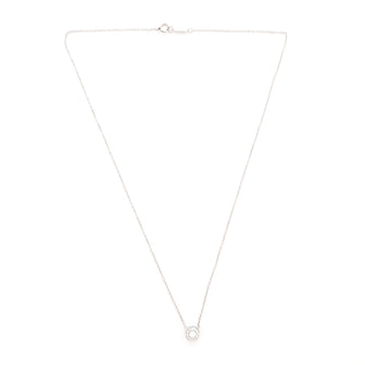 Tiffany & Co. Circlet Pendant Platinum and Diamonds Small Necklace