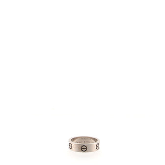 Cartier Love Band Ring 18K White Gold
