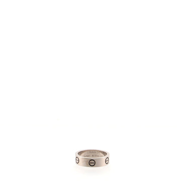 Cartier Love Band Ring 18K White Gold
