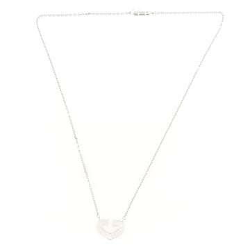 Cartier C Heart de Cartier Pendant Necklace 18K White Gold