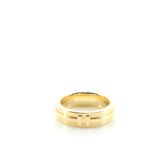 Tiffany T Ring 18K Yellow Gold Wide