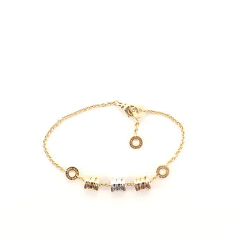 Bvlgari B.zero1 Three Soft Bracelet 18K Tricolor Gold