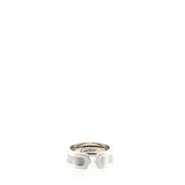 Cartier DOUBLE C Ring 18K White Gold