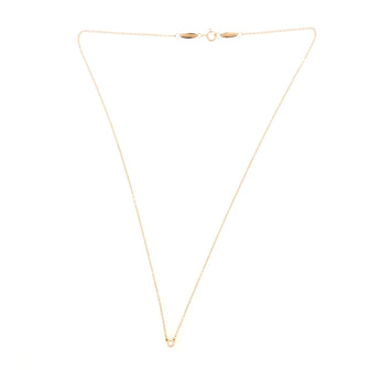 Tiffany & Co. Elsa Peretti Diamonds By The Yard Pendant Necklace 18K Rose Gold and Diamonds