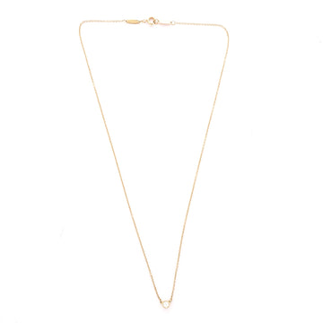 Tiffany & Co. Elsa Peretti Color By The Yard Pendant Necklace 18K Yellow Gold and Diamond 0.14CT