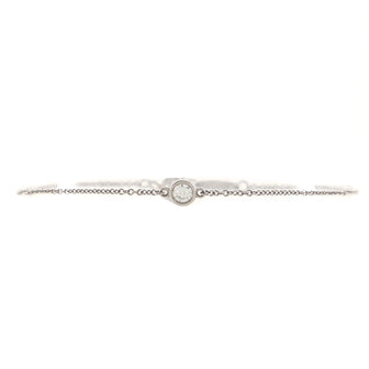 Tiffany & Co. Elsa Peretti Diamonds By The Yard Bracelet Platinum with Diamond .08CT