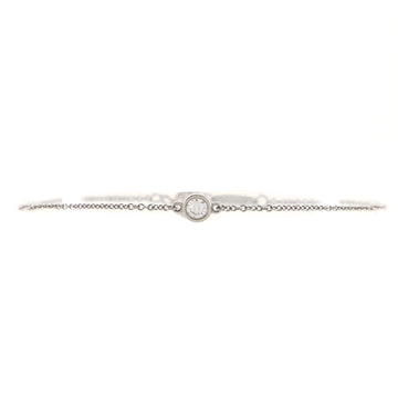 Tiffany & Co. Elsa Peretti Diamonds By The Yard Bracelet Platinum with Diamond .08CT