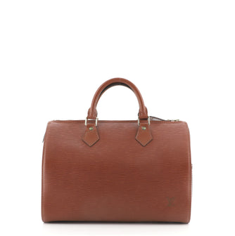 Louis Vuitton Speedy Handbag Epi Leather 30