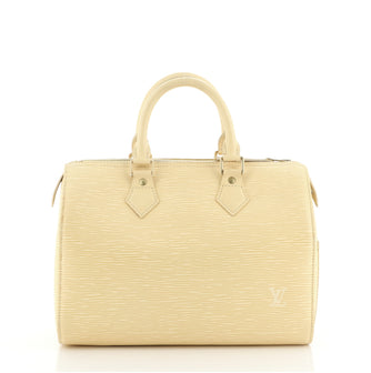 Louis Vuitton Speedy Handbag Epi Leather 25