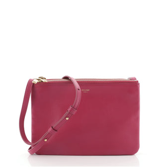 Celine Trio Crossbody Bag Leather Small