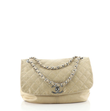 Chanel Trianon Messenger Bag Quilted Leather Large