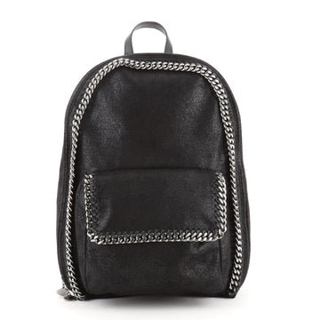 Stella McCartney Falabella Flap Pocket Backpack Shaggy Deer