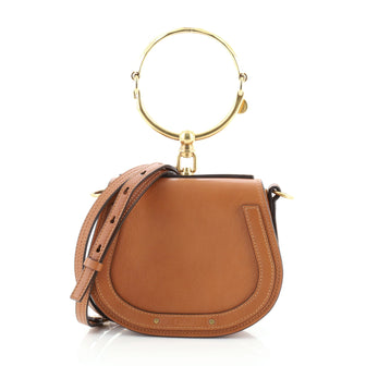Chloe Nile Crossbody Bag Leather Small