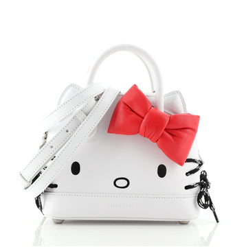 Balenciaga Hello Kitty Ville Bag Printed Leather XXS
