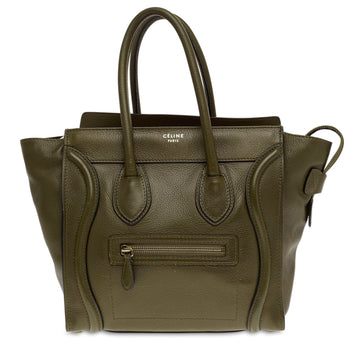 Celine Luggage Grainy Leather Micro