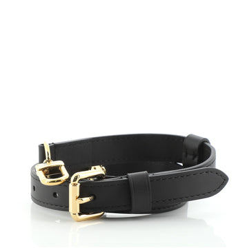 Louis Vuitton Short Adjustable Shoulder Strap Leather	 18mm