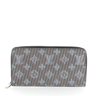 Louis Vuitton Zippy Wallet Damier Monogram LV Pop Canvas